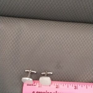 Classic Silver Cuff Links